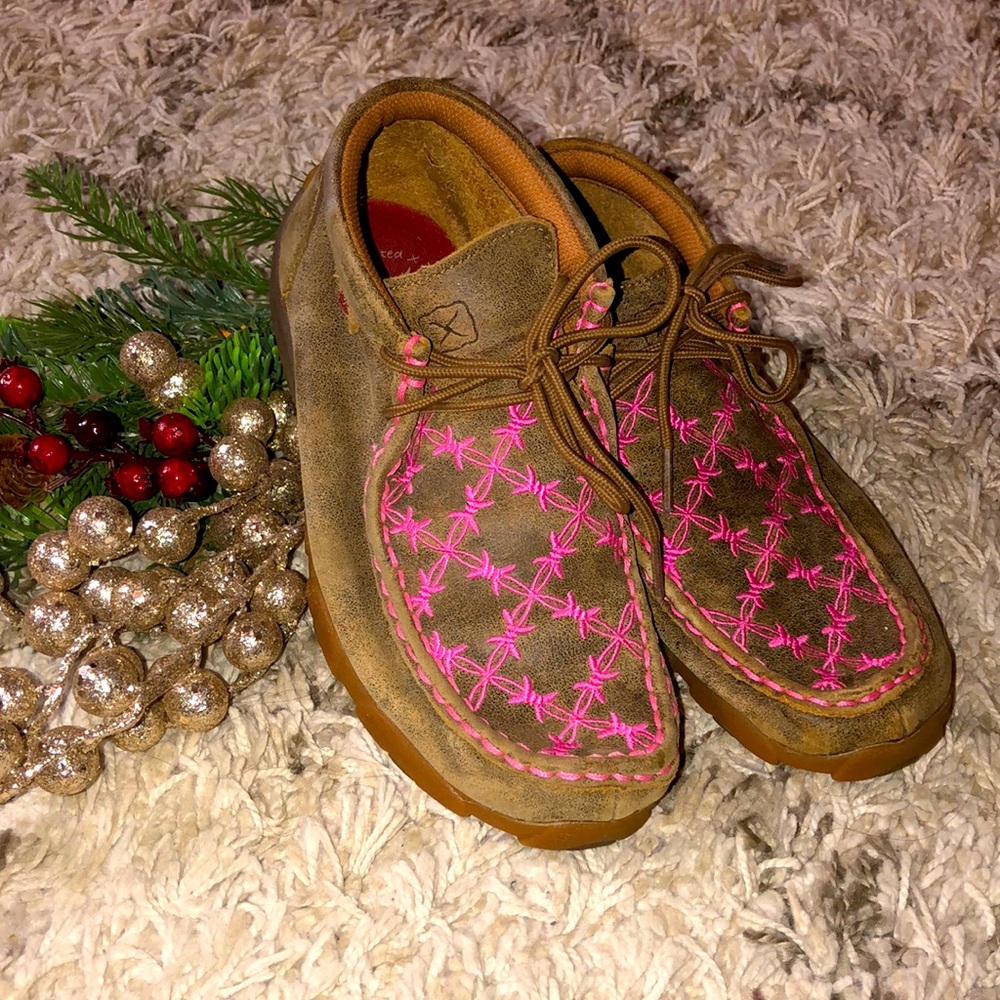 Girls Twisted X Driving Mocs